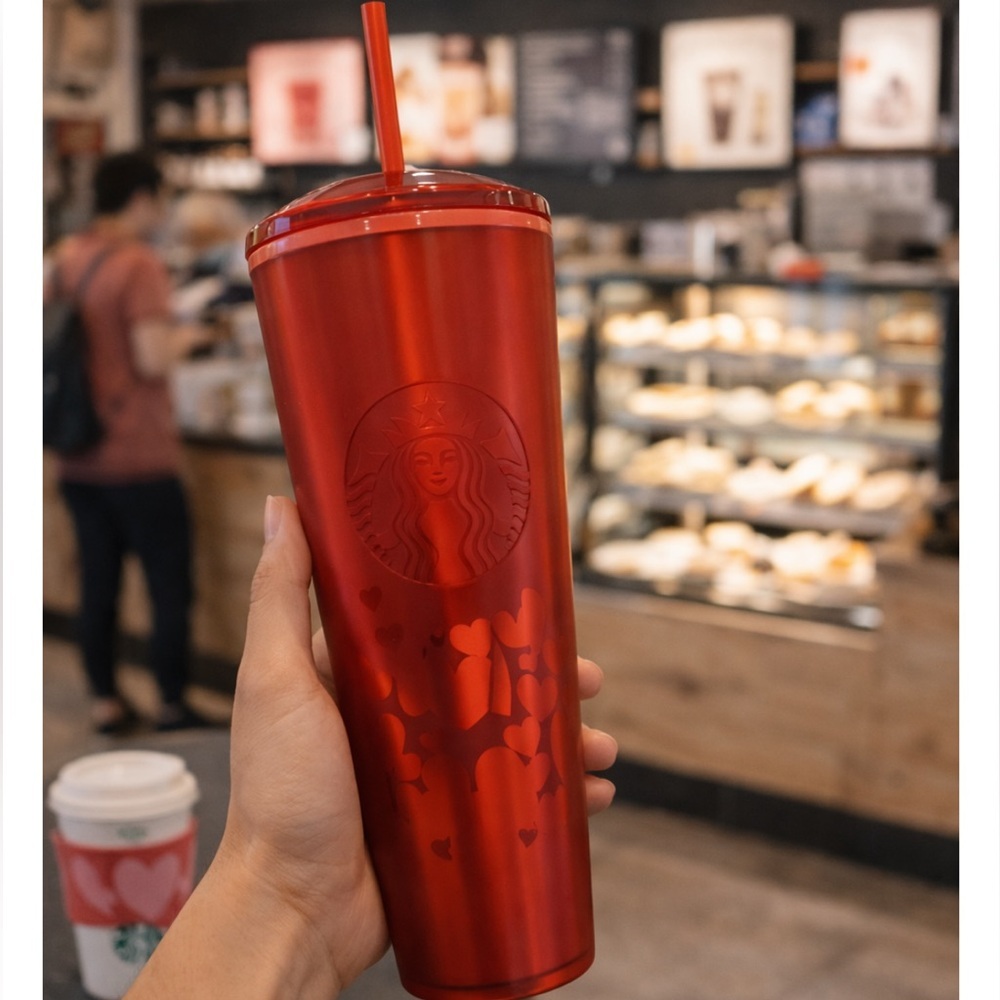 NWT STARBUCKS 2022 Red Valentine’s Venti Tumbler Cup